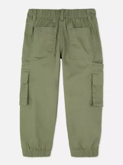 Rozciągliwe spodnie bojówki