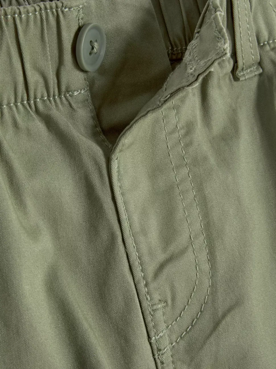 Rozciągliwe spodnie bojówki