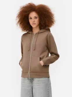 Rozpinana bluza z kapturem