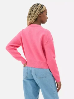 Rozpinany sweter z guzikami