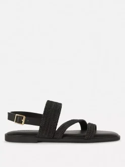 Sandały elastyczne o szerokim kroju