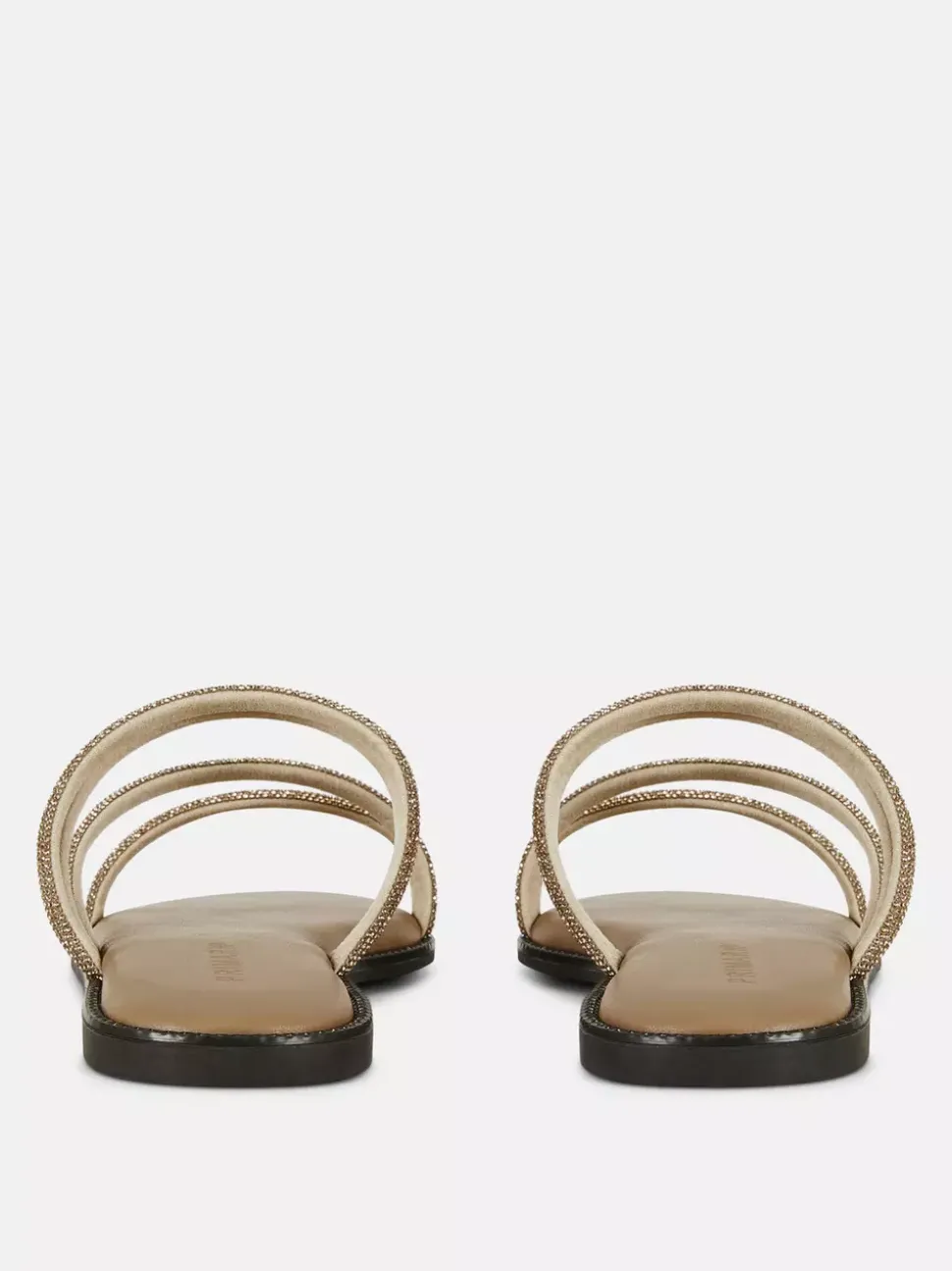 Sandały mule ze zdobieniami