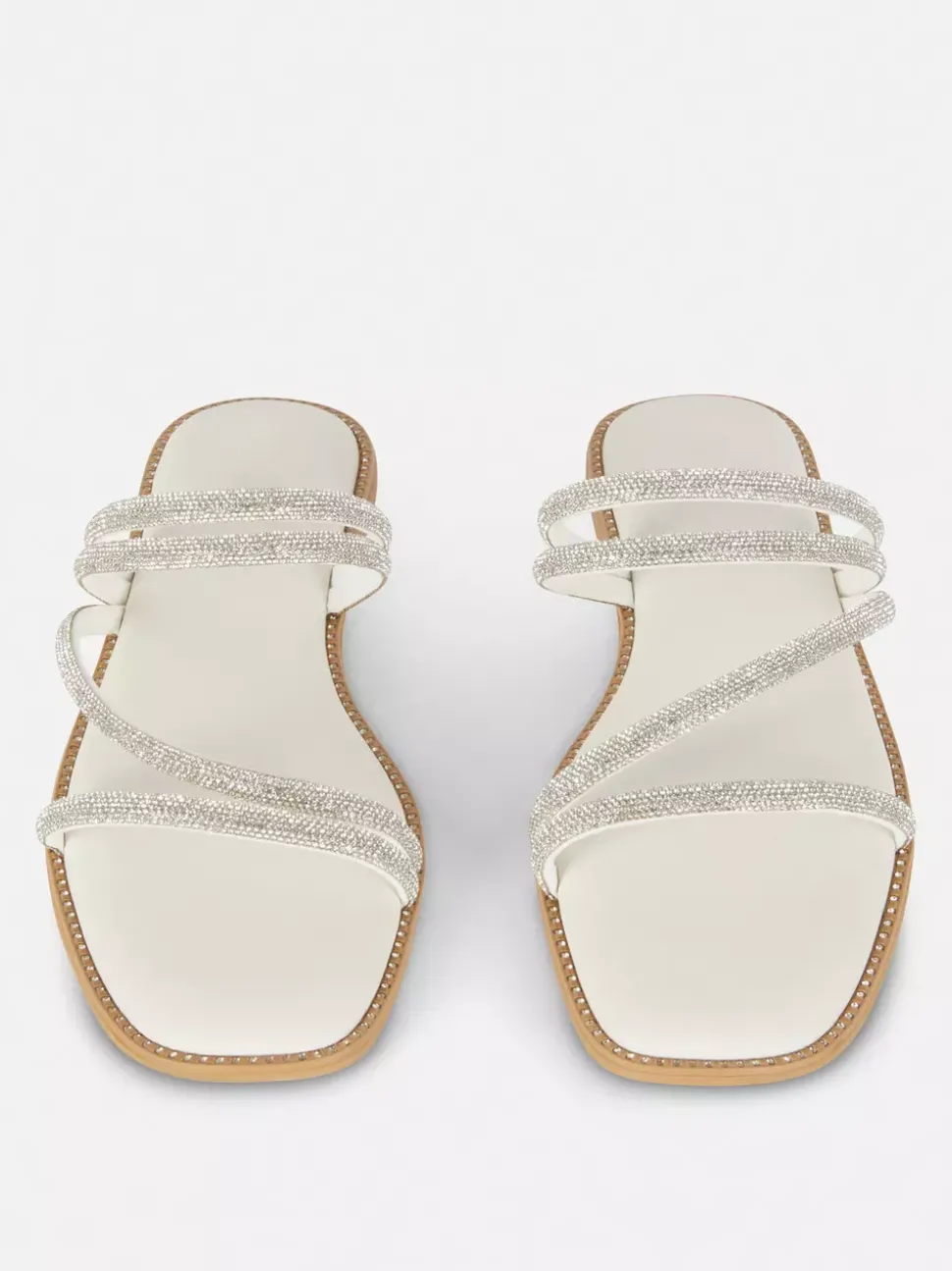 Sandały mule ze zdobieniami