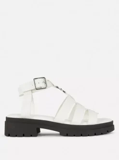 Sandały rybackie na grubej podeszwie