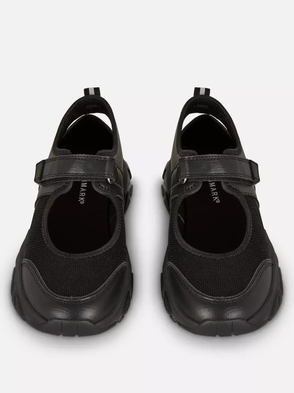 Sandały typu Mary Jane na płaskiej platformie