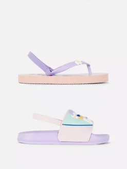 Sandały z motywem Disneya, 2 pary