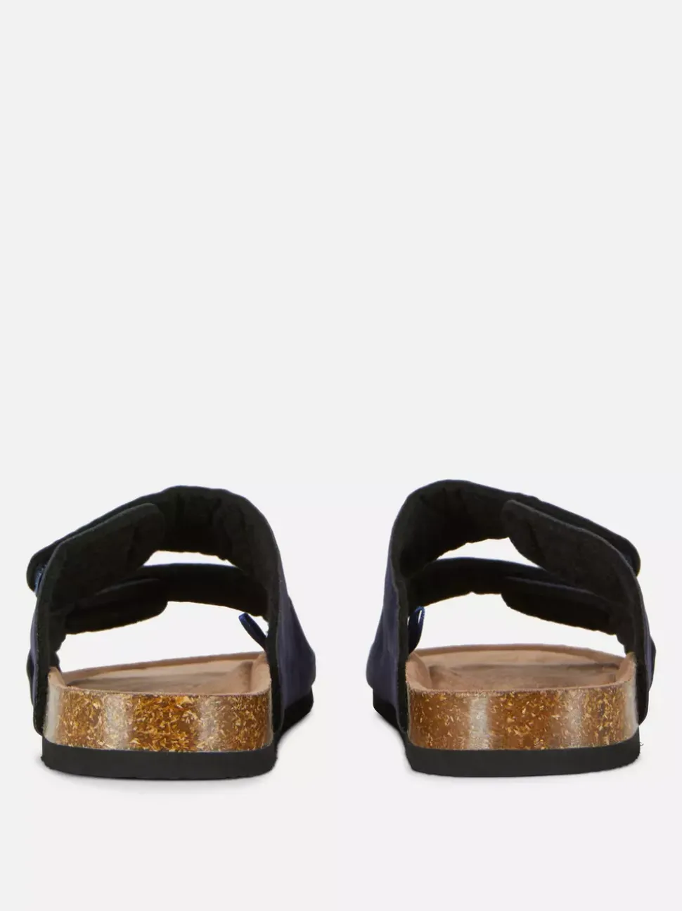 Sandały z wkładką i dwoma paskami