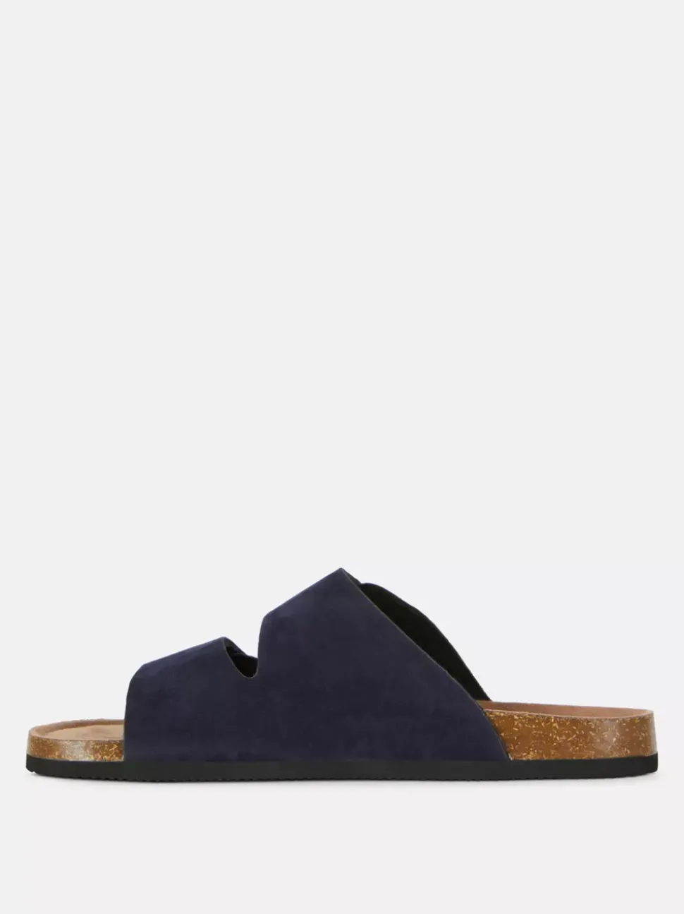 Sandały z wkładką i dwoma paskami