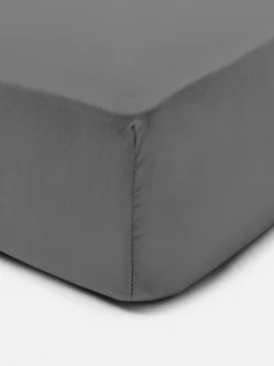 Satynowe prześcieradło z gumką w rozmiarze king