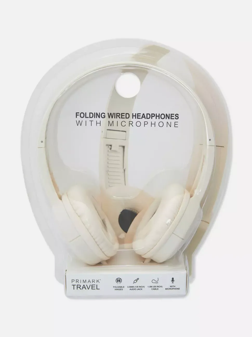 Składane słuchawki przewodowe