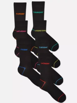Skarpety na każdy dzień tygodnia, 7 par