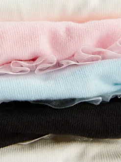 Skarpety z falbanką, 5 par