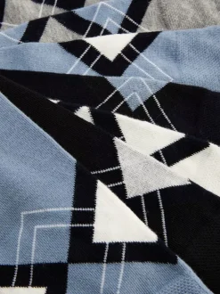 Skarpety za kostkę w romby, 7 par