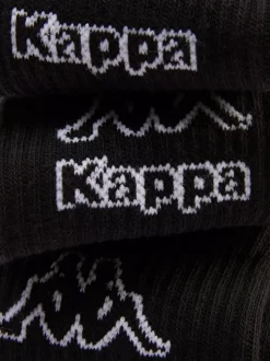 Skarpety za kostkę z logo Kappa x Primark, 3 pary