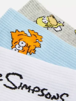 Skarpety za kostkę z motywem Simpsonów, 3 pary