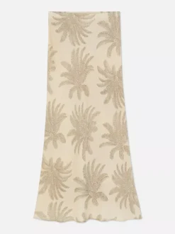 Spódnica maxi z nadrukiem Paula Echevarría