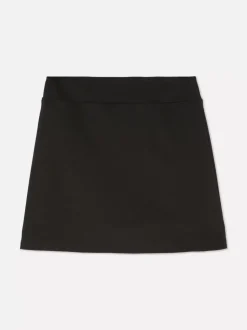 Spódnico-szorty z rozcięciem u dołu