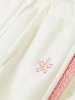 Spodnie dresowe w kwiaty