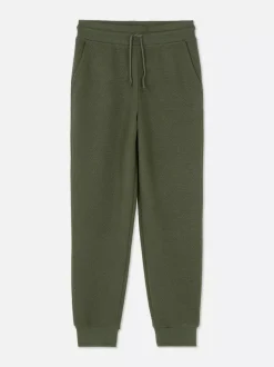 Spodnie dresowe z fakturą plastra miodu