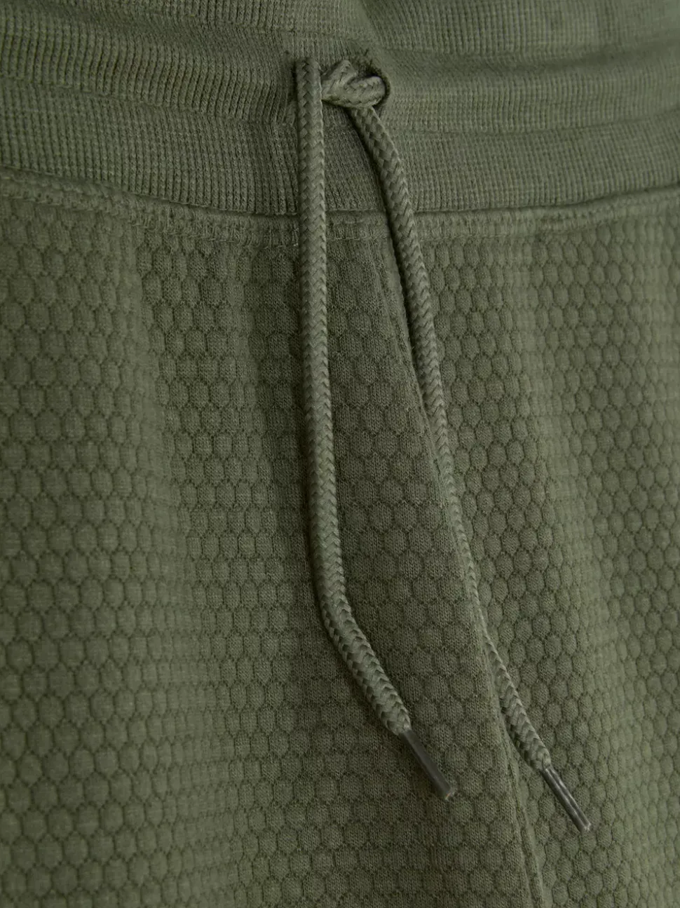 Spodnie dresowe z fakturą plastra miodu