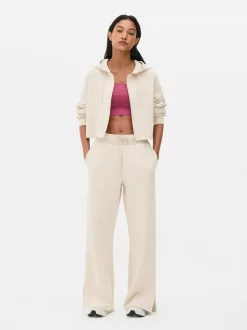 Spodnie dresowe z szeroką nogawką Kappa x Primark