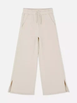 Spodnie dresowe z szerokimi nogawkami