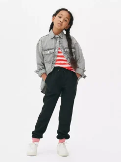 Spodnie dresowe ze ściągaczami dla starszego chłopca