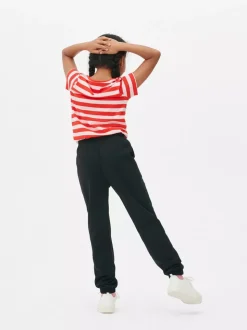 Spodnie dresowe ze ściągaczami dla starszego chłopca