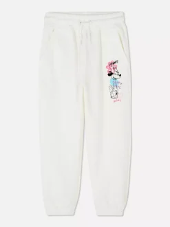 Spodnie dresowe ze ściągaczami i motywem Disneya