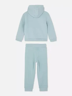 Spodnie dresowe ze sznurkiem i bluza z kapturem