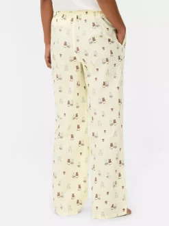 Spodnie od piżamy z szeroką nogawką i motywem Miffy