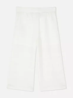 Spodnie z haftem angielskim