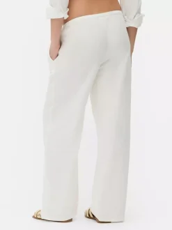 Spodnie z wiązaniem w talii