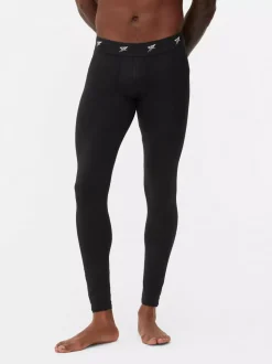 Sportowe legginsy z logo w pasie