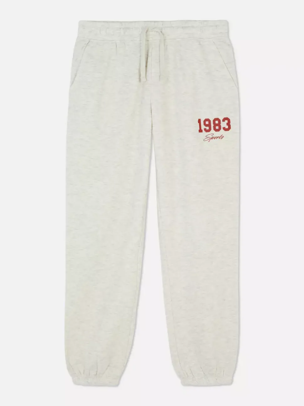 Sportowe spodnie dresowe ściągane sznurkiem