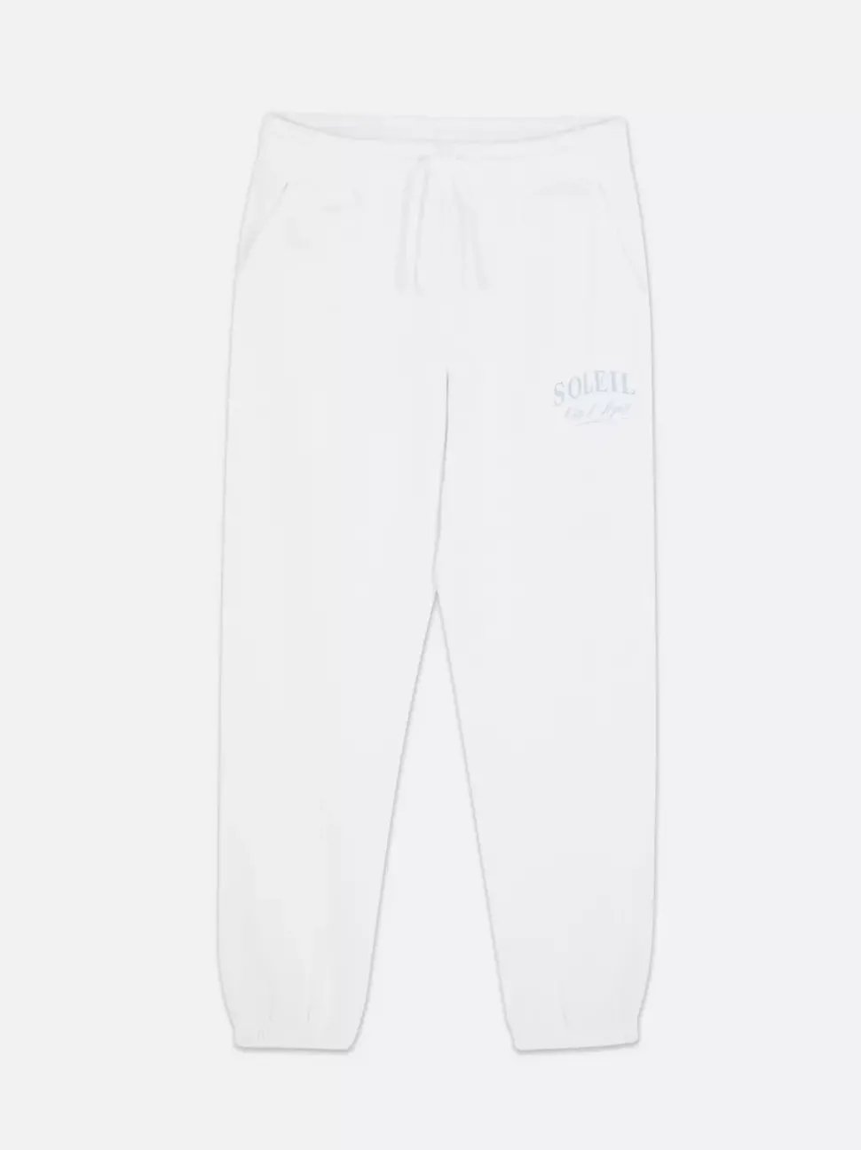 Sportowe spodnie dresowe ściągane sznurkiem