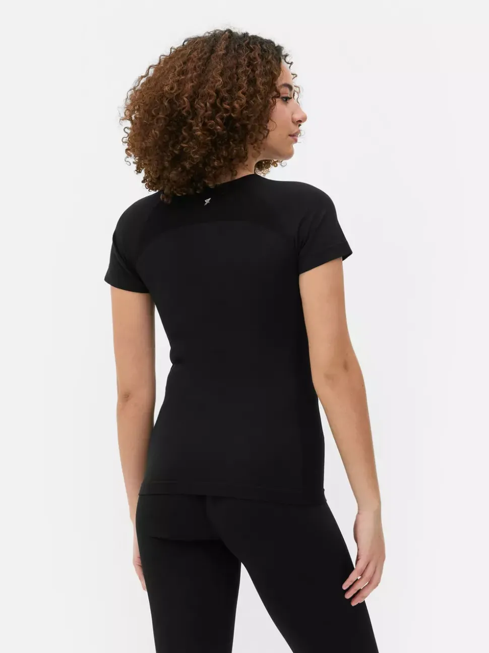 Sportowy top z krótkim rękawem bez szwów