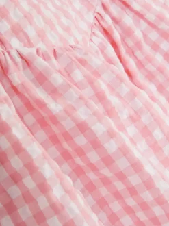 Sukienka w kratę vichy