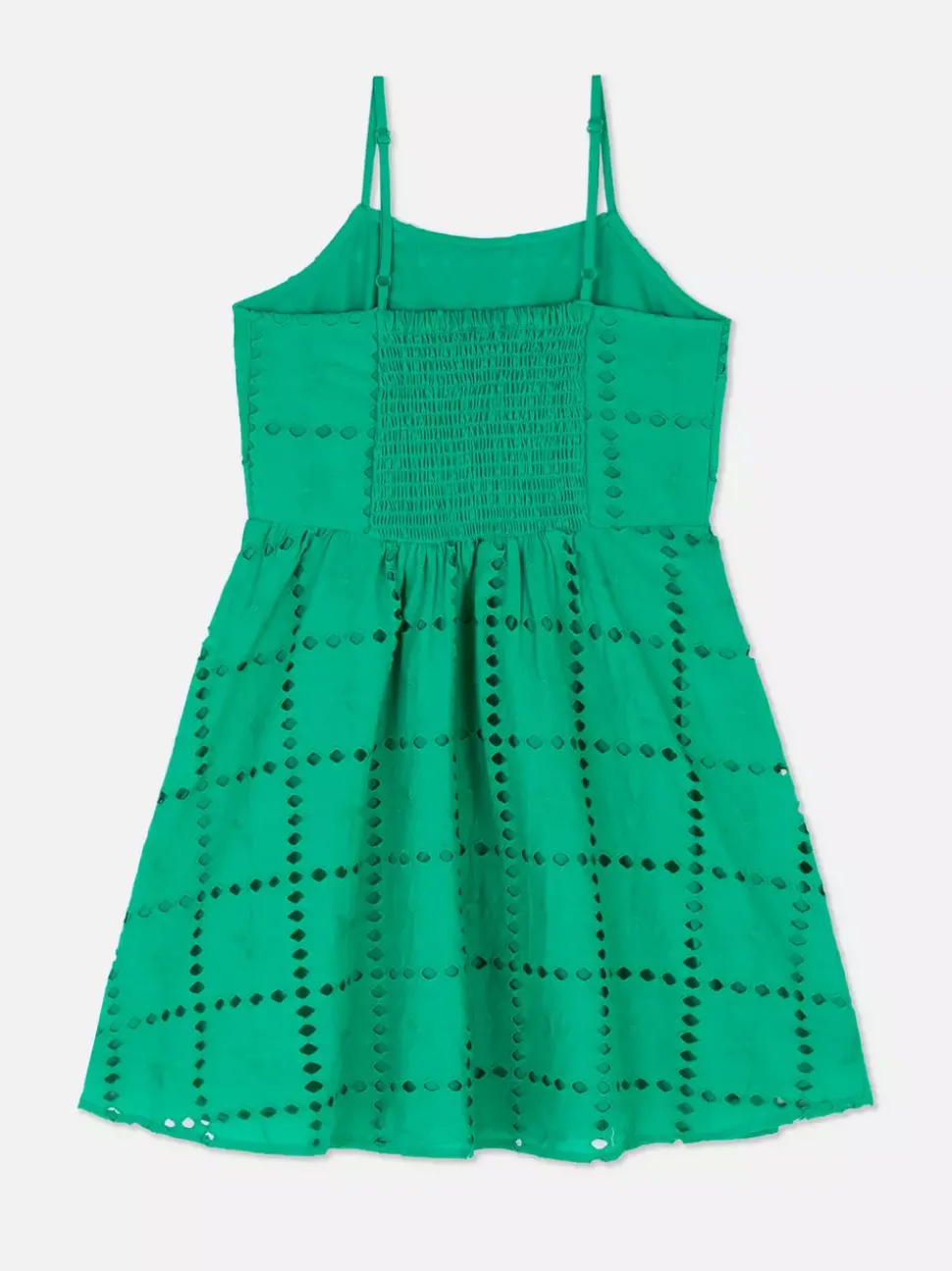 Sukienka z haftem angielskim