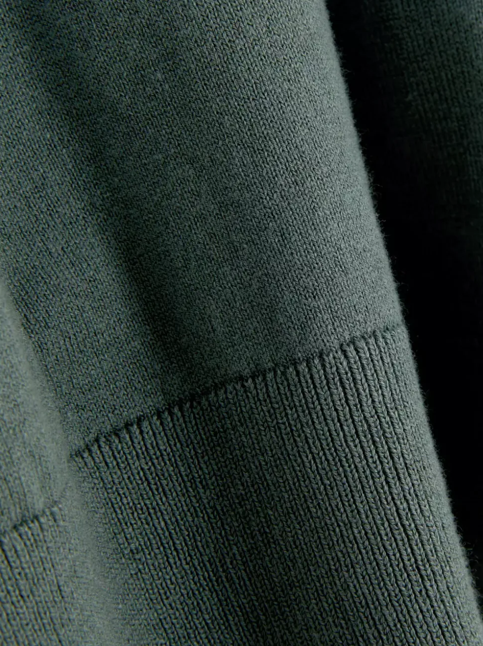 Sweter polo z długim rękawem