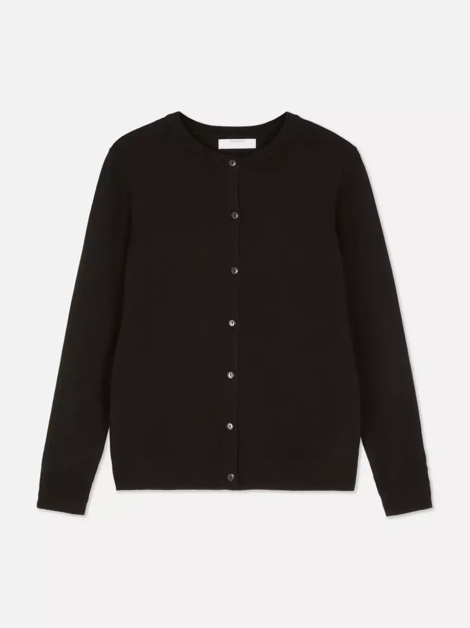 Sweter rozpinany z okrągłym dekoltem