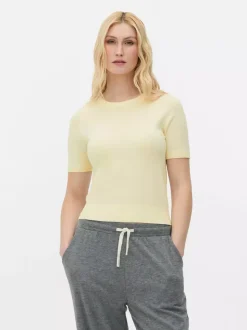 Sweter z krótkim rękawem