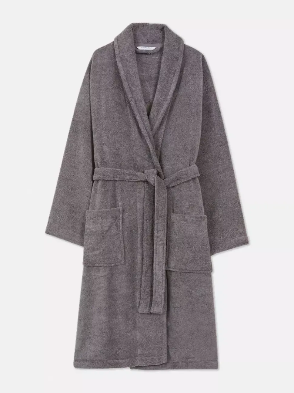 Szlafrok do spa z bawełnianej tkaniny frotte