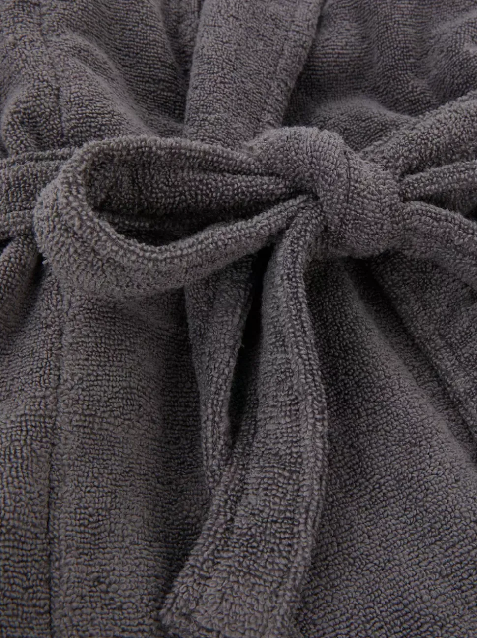 Szlafrok do spa z bawełnianej tkaniny frotte