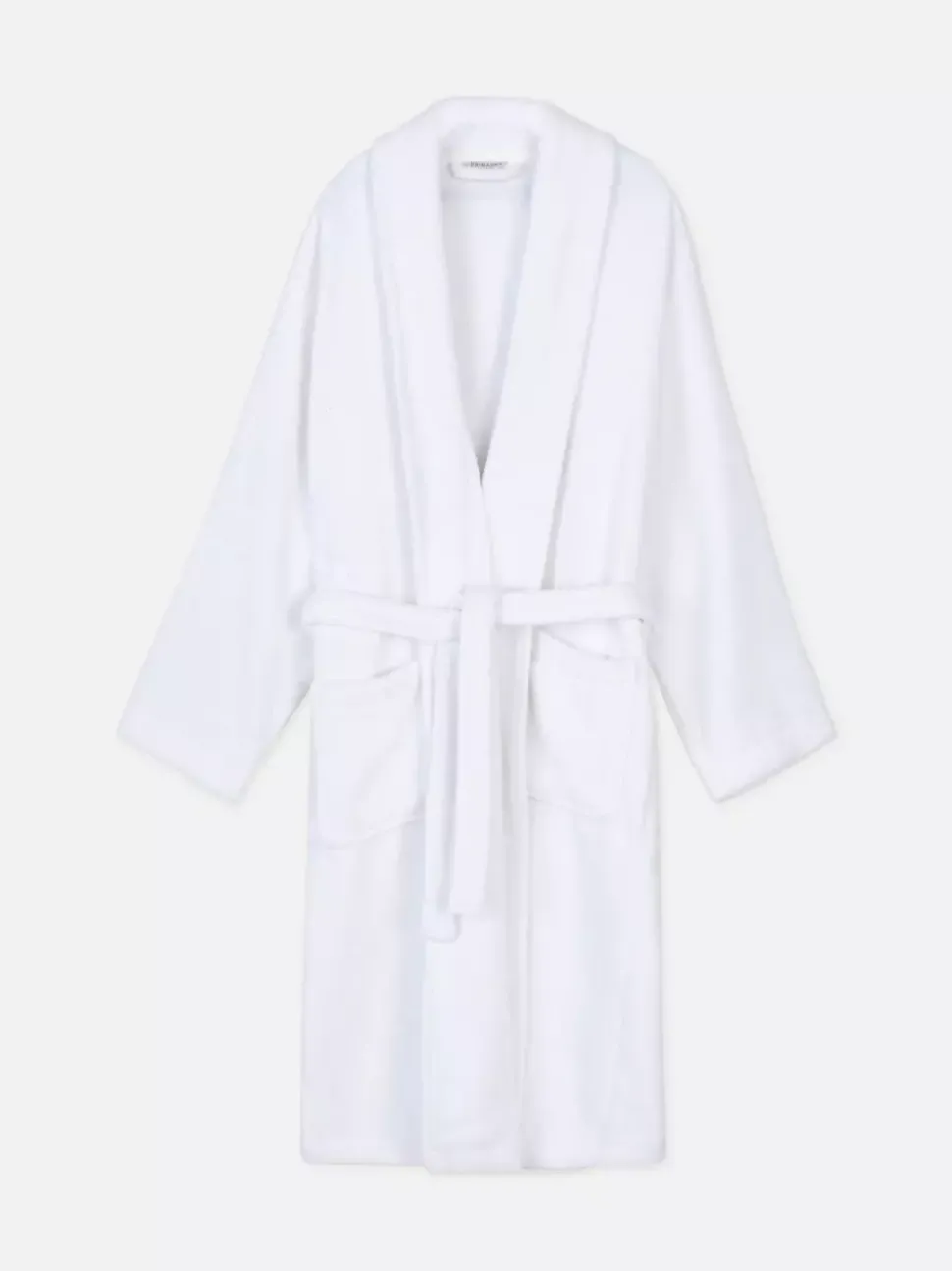 Szlafrok do spa z bawełnianej tkaniny frotte