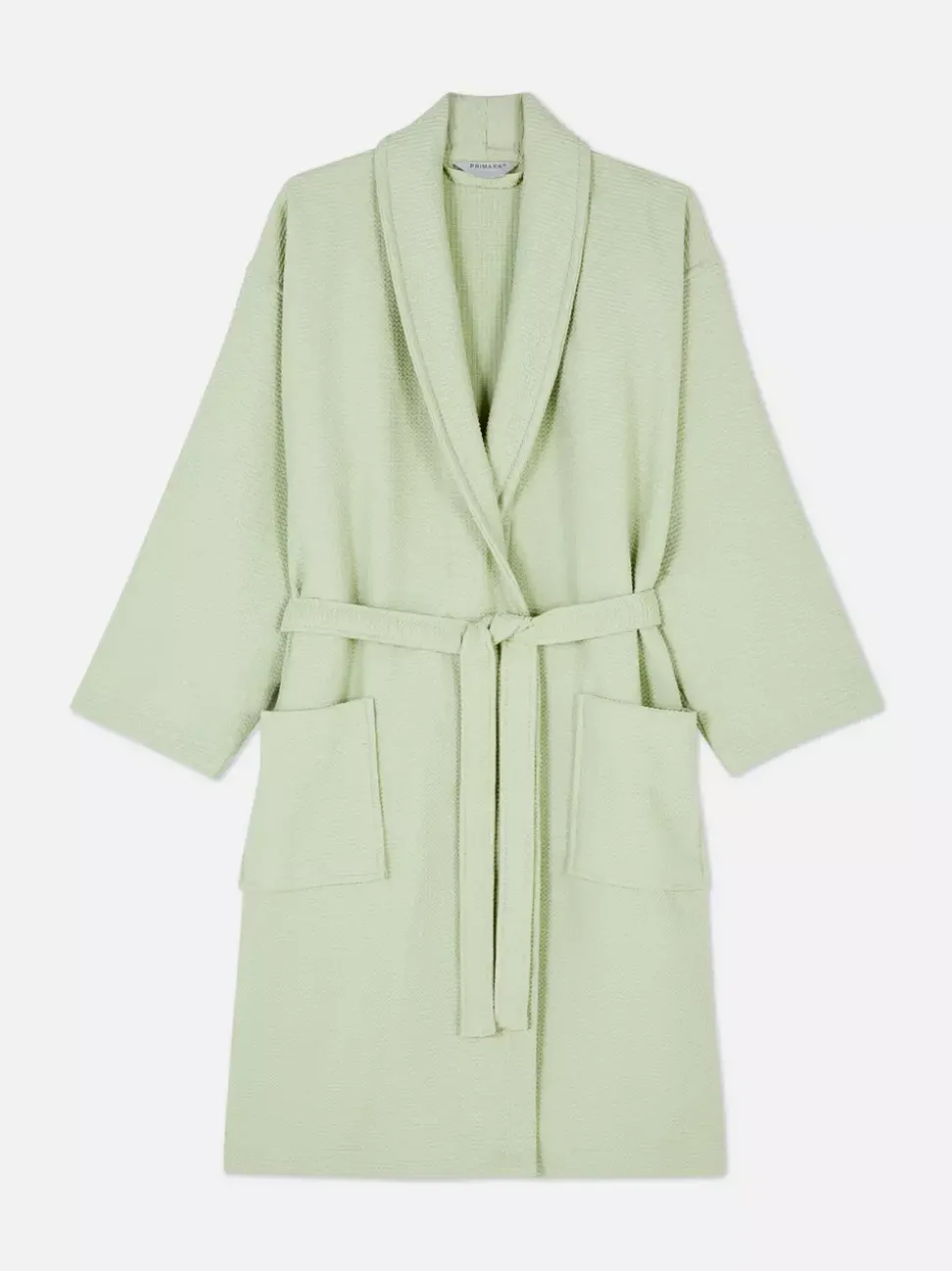 Szlafrok o waflowej fakturze