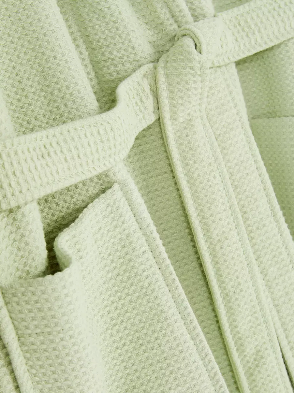 Szlafrok o waflowej fakturze