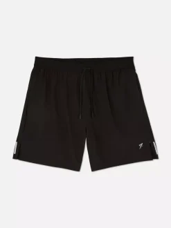 Szorty do biegania ze sznurkiem w talii