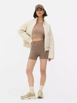 Szorty do jogi z wysokim stanem, 2 pary