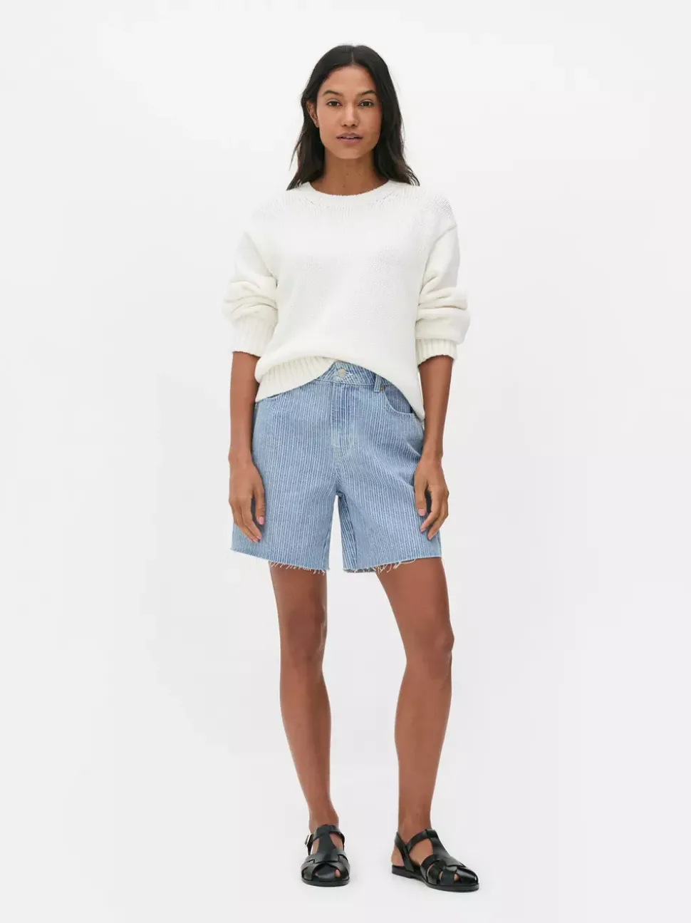 Szorty jeansowe boyfriend